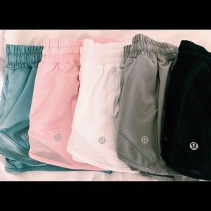 ISO Lululemon hotty hot shorts 4” any color